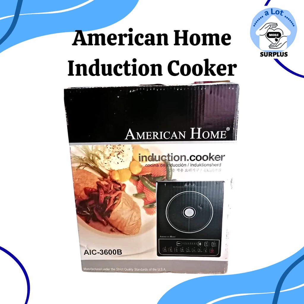 aLm SURPLUS American Home Induction Cooker Shopee Philippines