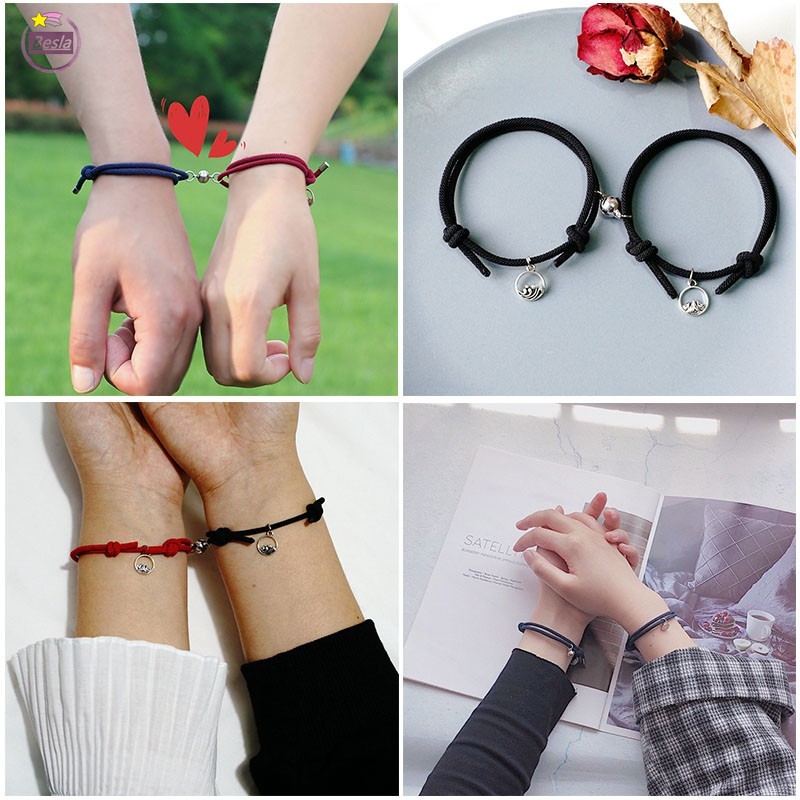 2pcs Couple Attract Each Other Creative Personality Couple