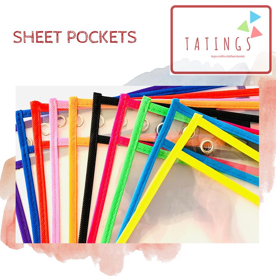 1 Dry Erase Sheet Pocket / Worksheet Sleeve/ Sheet