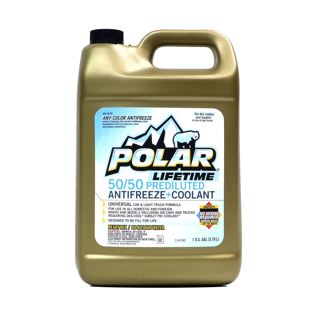Polar LongLife 50/50 Prediluted Antifreeze/Coolant, 47 OFF