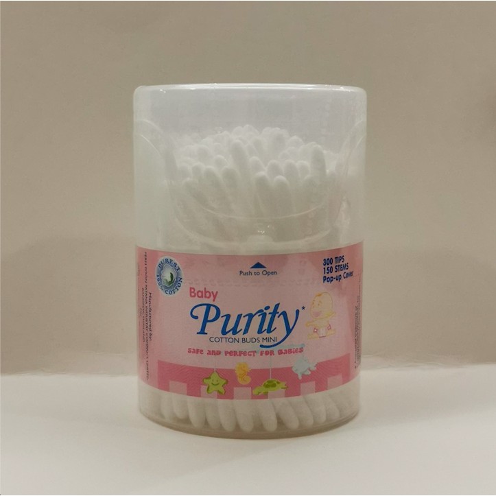 Purity Baby Cotton Buds 300 Tips Shopee Philippines