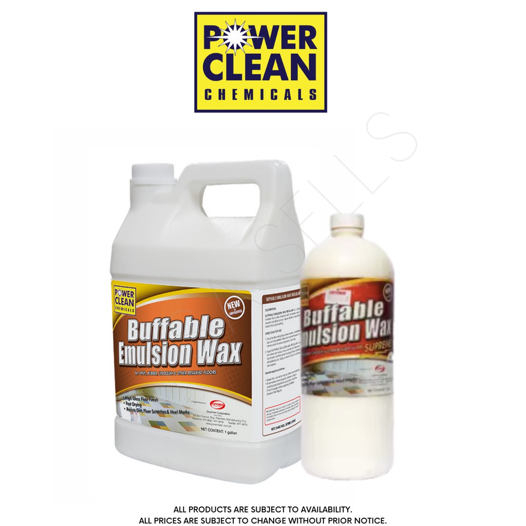 (COD) Buffable Emulsion Wax Supreme for Hardwood Floors (1 liter / 1