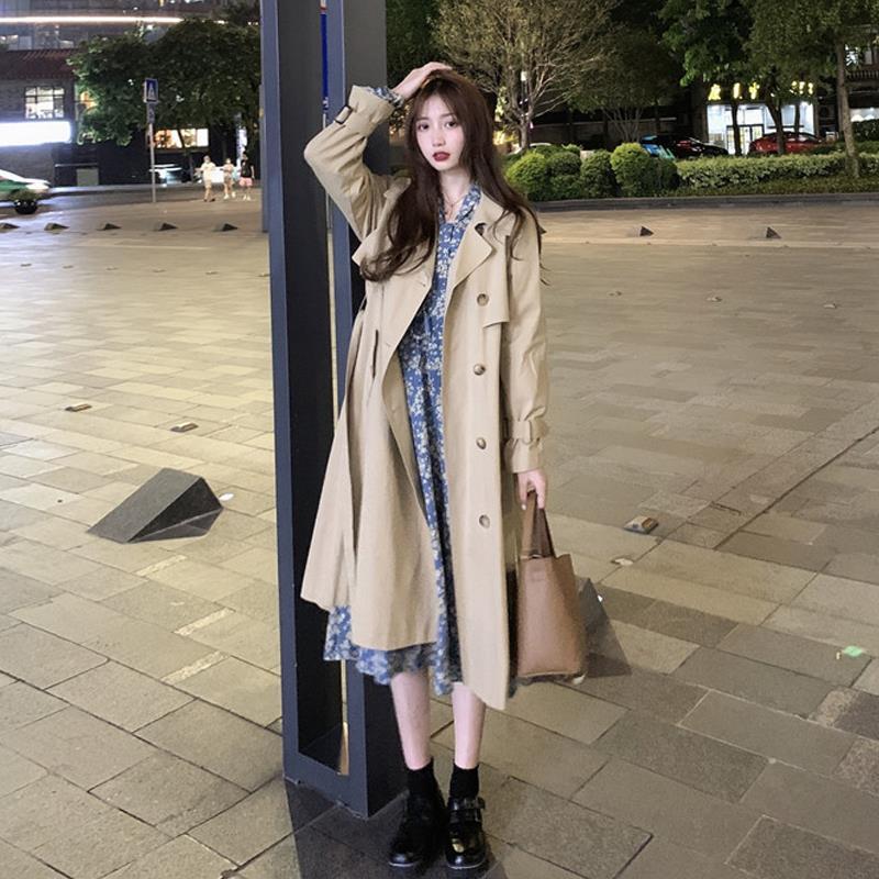 Korean Trench Coat Street Style Tradingbasis