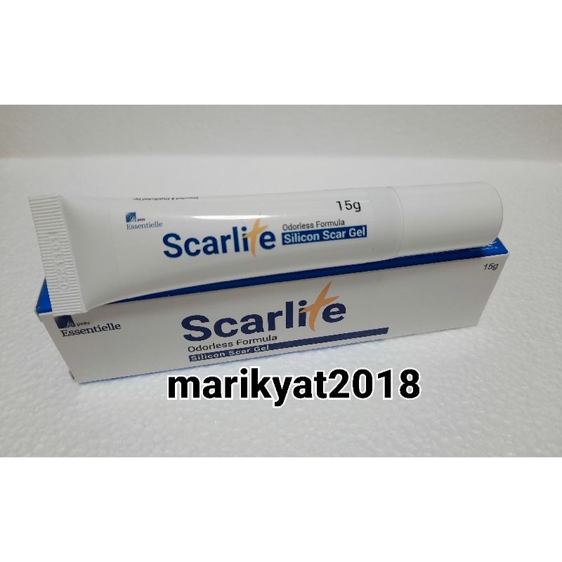 SCARLITE Silicone Scar Gel for Keloids and Thick Scars 15gm Shopee