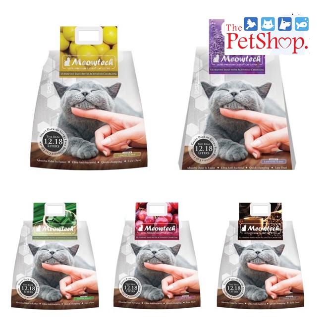 Meowtech Ultra Premium Cat Litter 12.18L Shopee Philippines