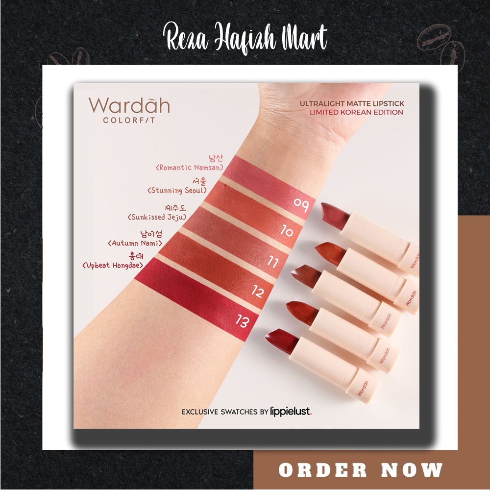 Wardah Colorfit Ultralight Matte Lipstick KOREA EDITION Lipstick