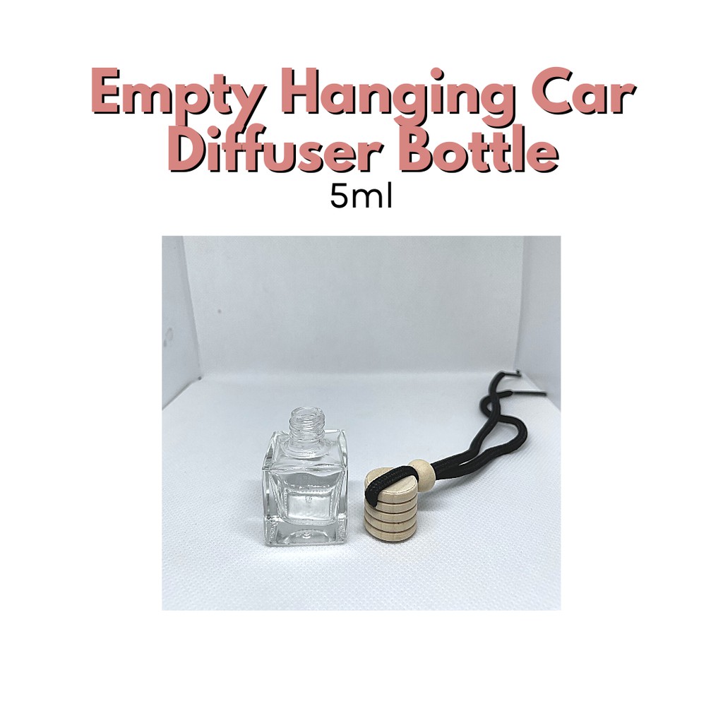Hanging Car Diffuser Empty Bottle (5ml) Shopee Philippines