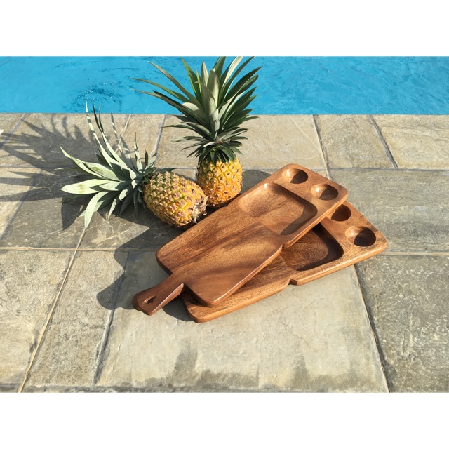 Wooden Appetizer Tray Shopee Philippines