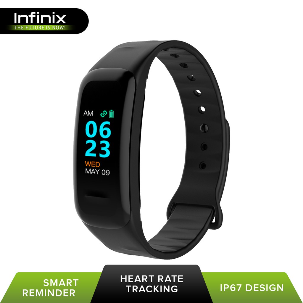 Infinix Genuine XB03 Smart Band Bracelet (Black) Shopee Philippines