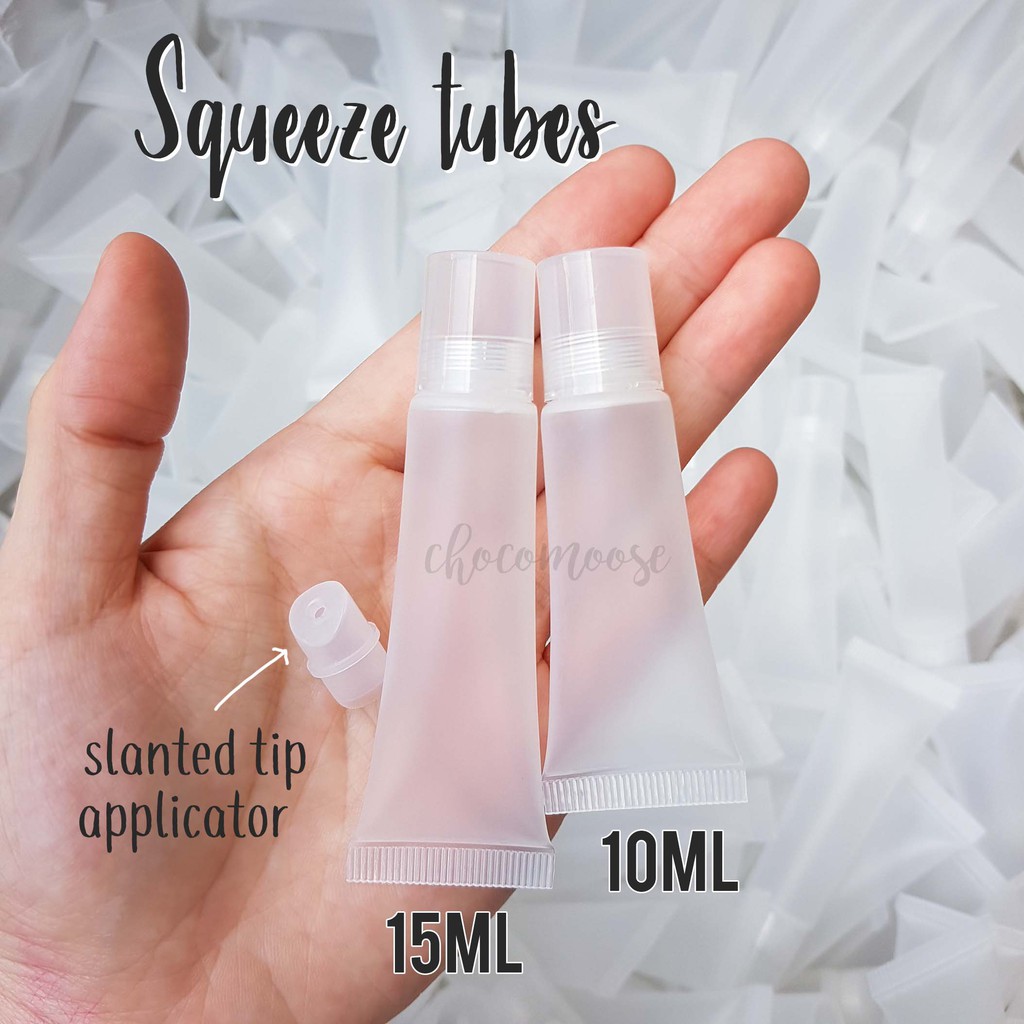 100pcs Lip Gloss Squeeze Tube Container EMPTY Shopee Philippines
