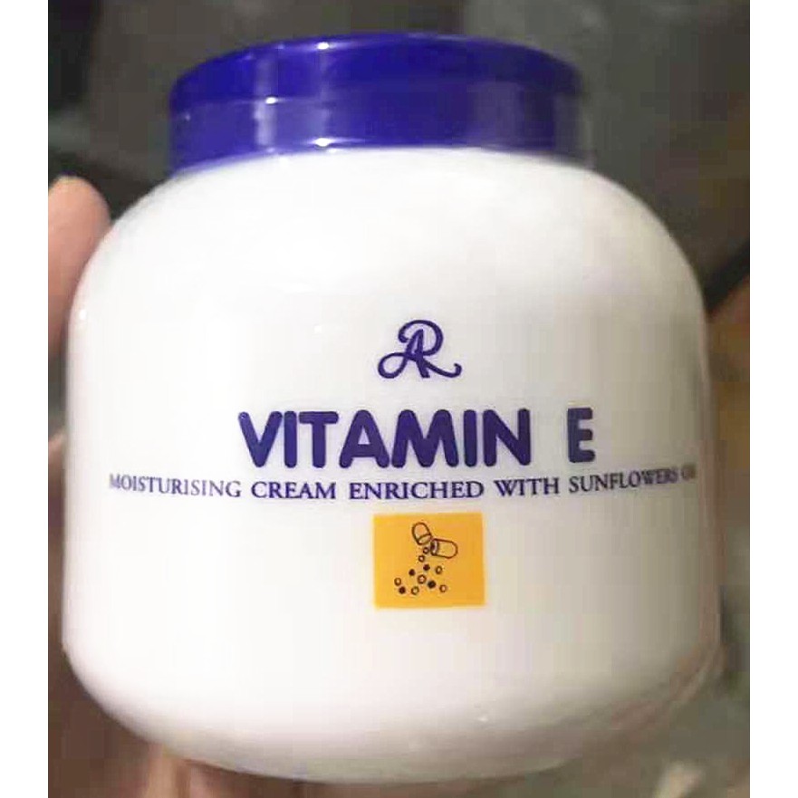 Authentic AR Vitamin E Cream Moisturizing Cream 200g Shopee Philippines