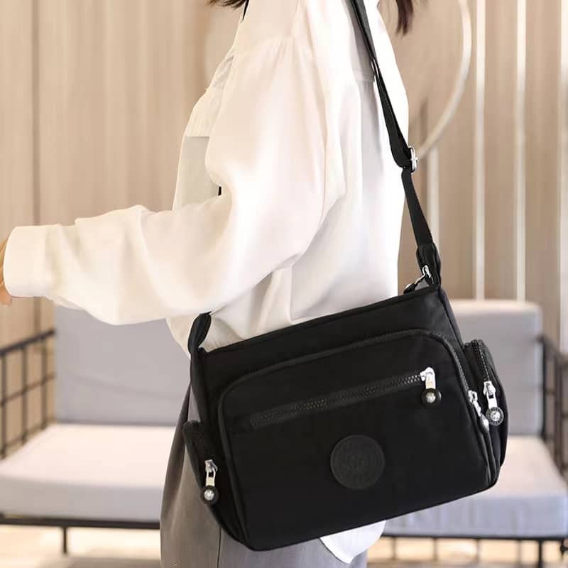 Kipling Fashion Sling Bag Multi Compartment Zipper High Quality