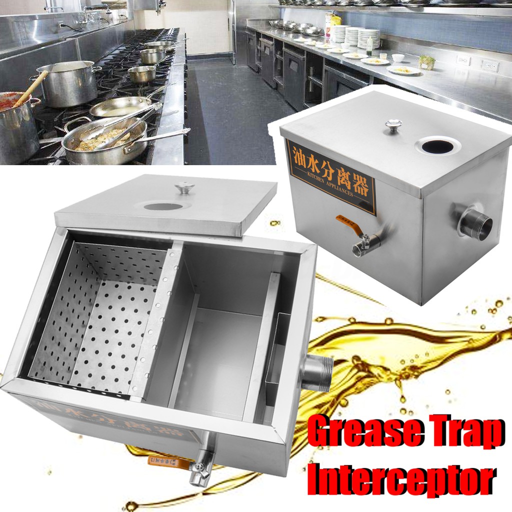 Commercial Stainless Steel Grease Trap Interceptor W Shopee Philippines