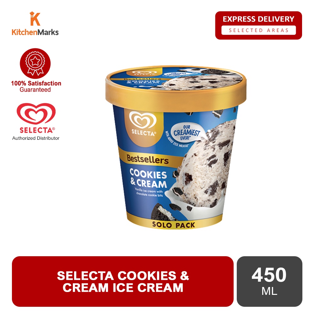 SELECTA Cookies and Cream Ice 450ml Shopee Philippines