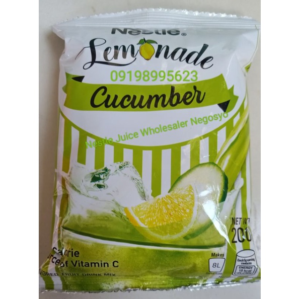 Nestle Cucumber Lemonade 200g COD Shopee Philippines