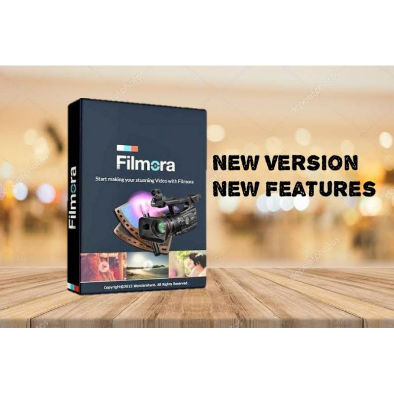 Filmora X v10 with premium effect pack lifetime (usb Installer