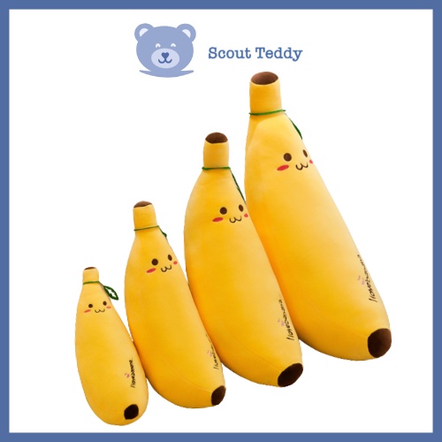 Giant Stuffed Toy Banana 80cm; Cute Stuffed Toy; Gift, Birthday, COD