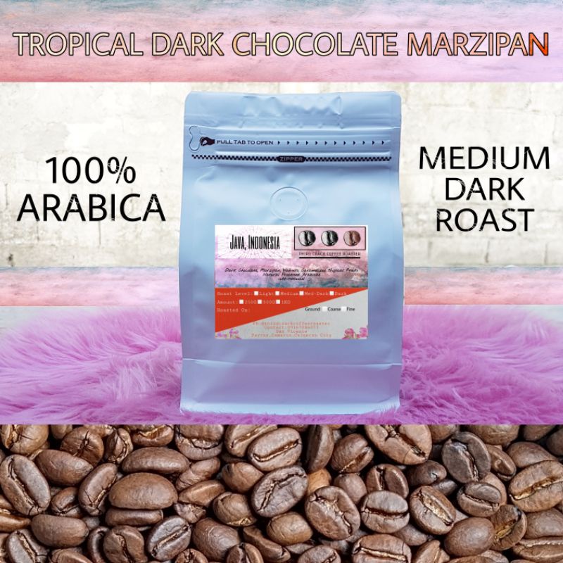 Arabica Coffee from Java, Indonesia Freshly Roasted 100 Arabica