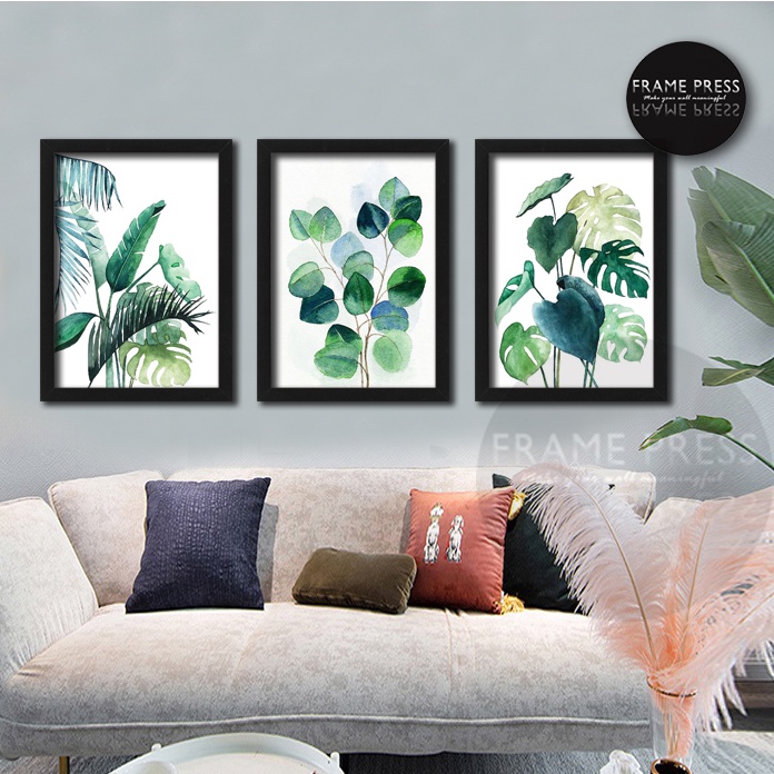 3 pcs set leaves WALL DECOR FRAMES HOME DECOR Shopee Philippines
