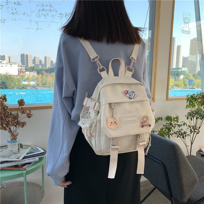 Backpack mini bag female cute soft girl Japanese ins original niche
