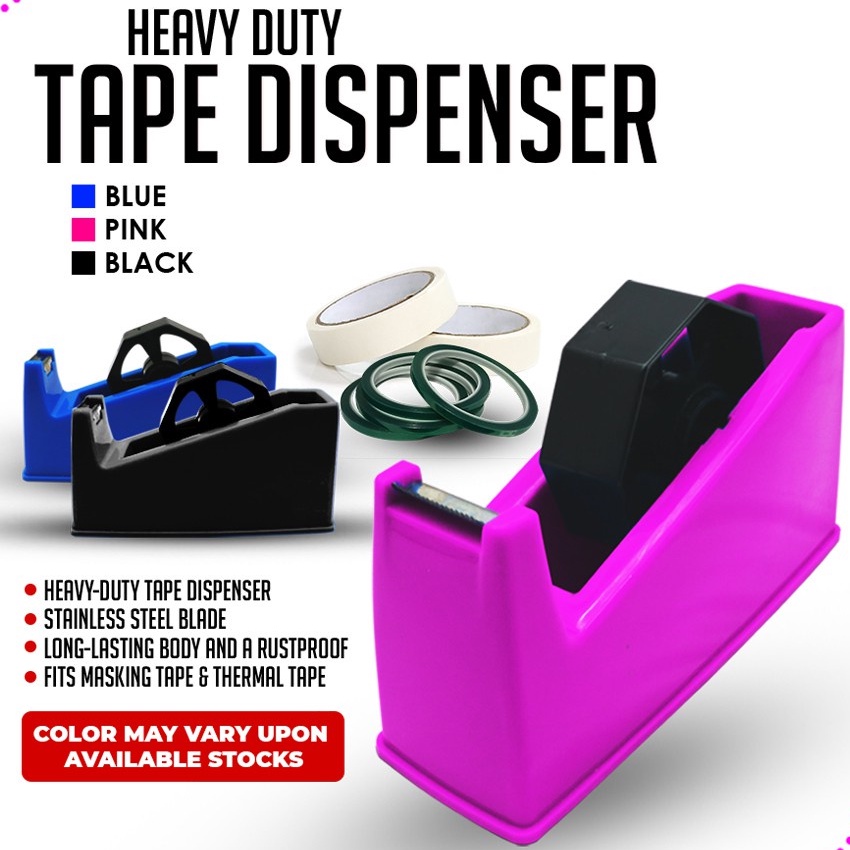TAPE DISPENSER HEAVY DUTY / MINI TAPE DISPENSER (Assorted Color