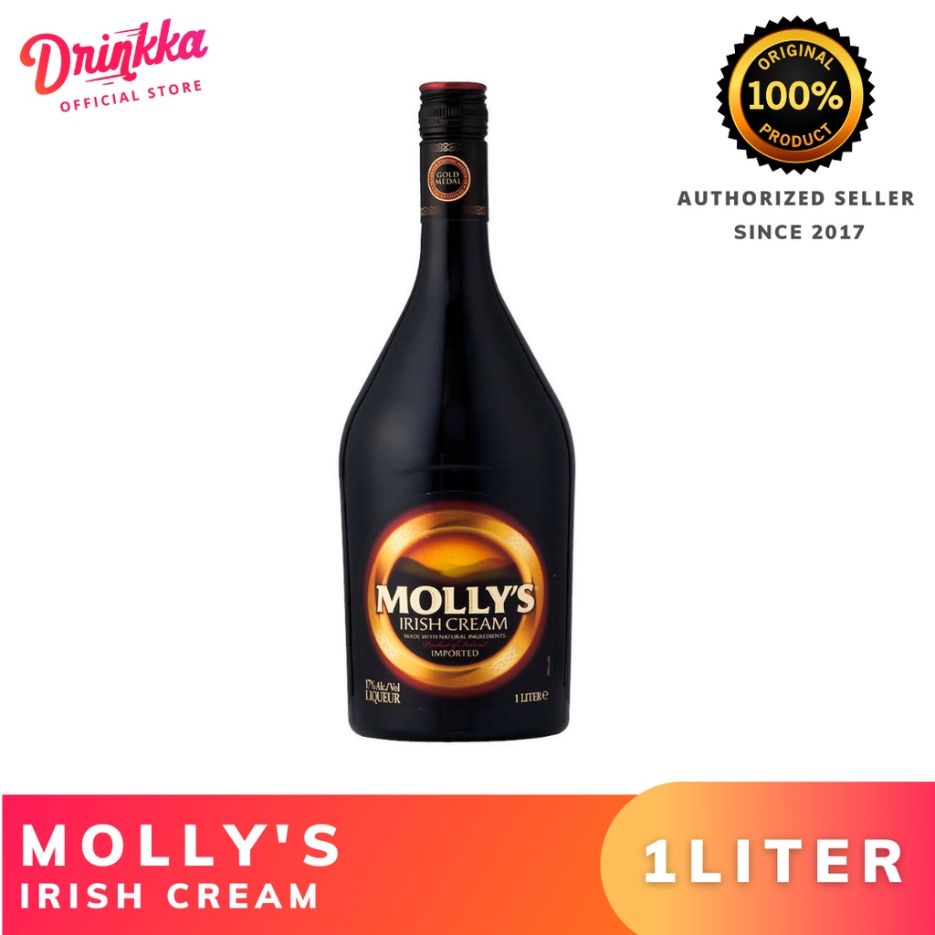 Molly's Irish Cream Liqueur 1Liter Shopee Philippines