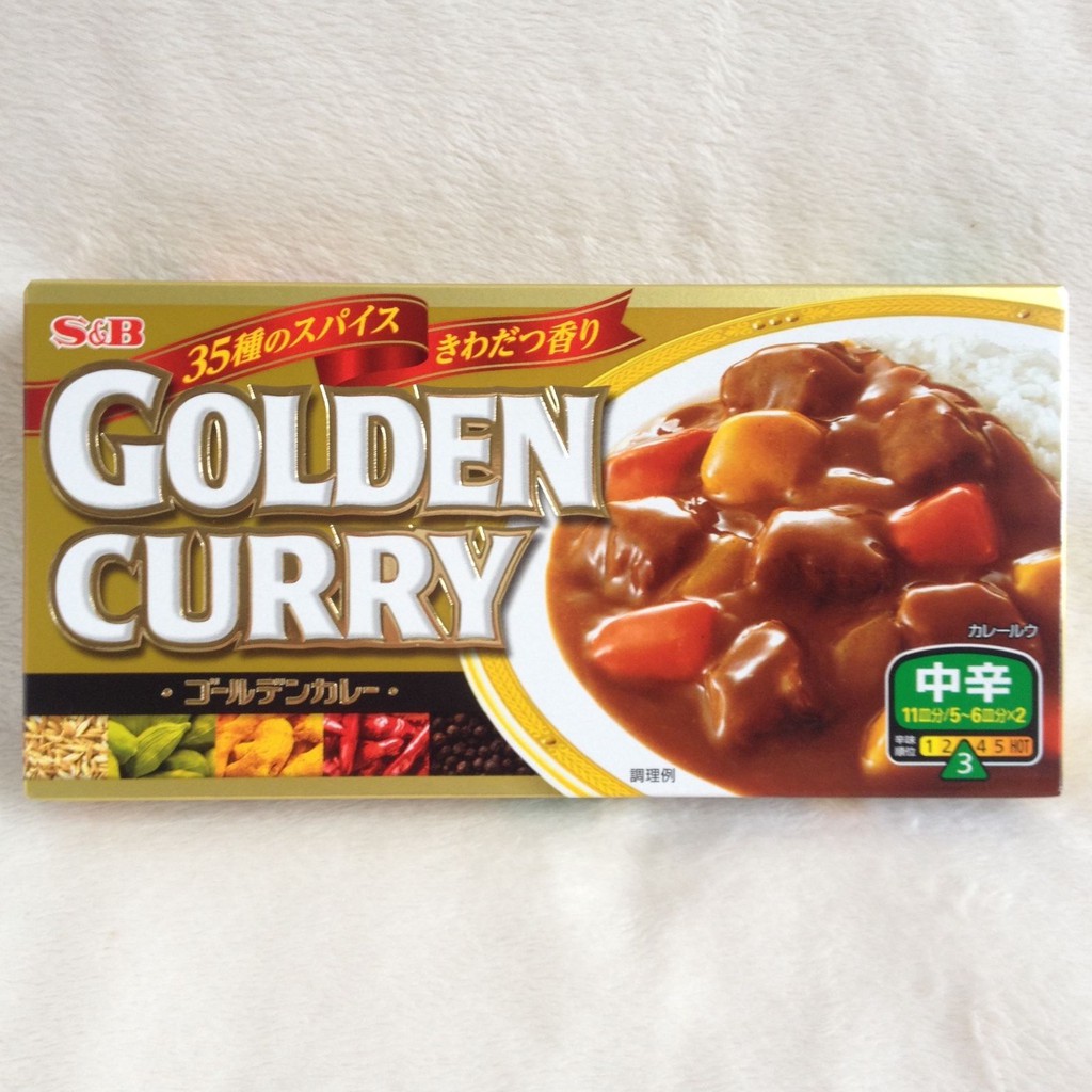 Japanese Golden Curry Block/Roux (Medium Hot) Shopee Philippines