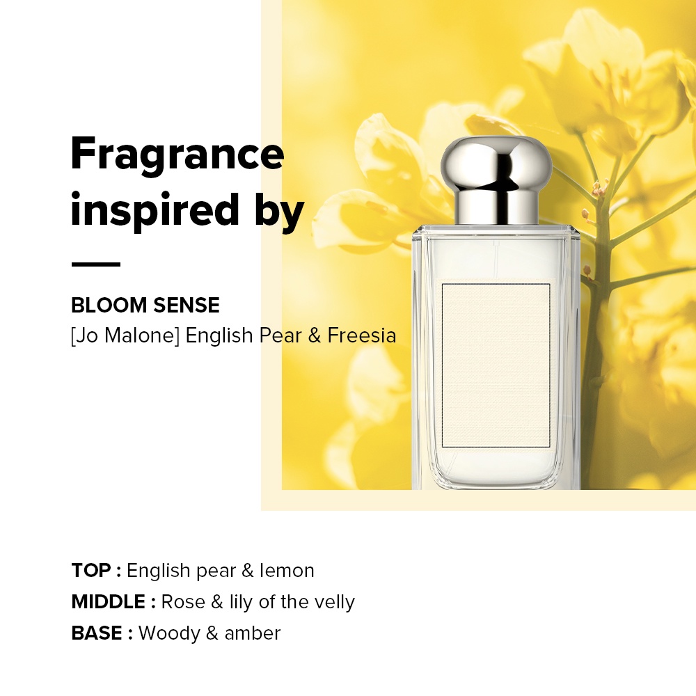 [GRAFEN] Bloom Sense Perfume Shampoo 500ml [Long Last Sweet Lemon Fragrance, 100 Natural