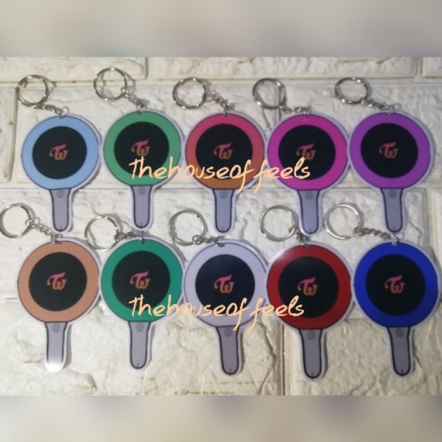 TWICE Candy Bong Z Lightstick Keychain per member Shopee Philippines