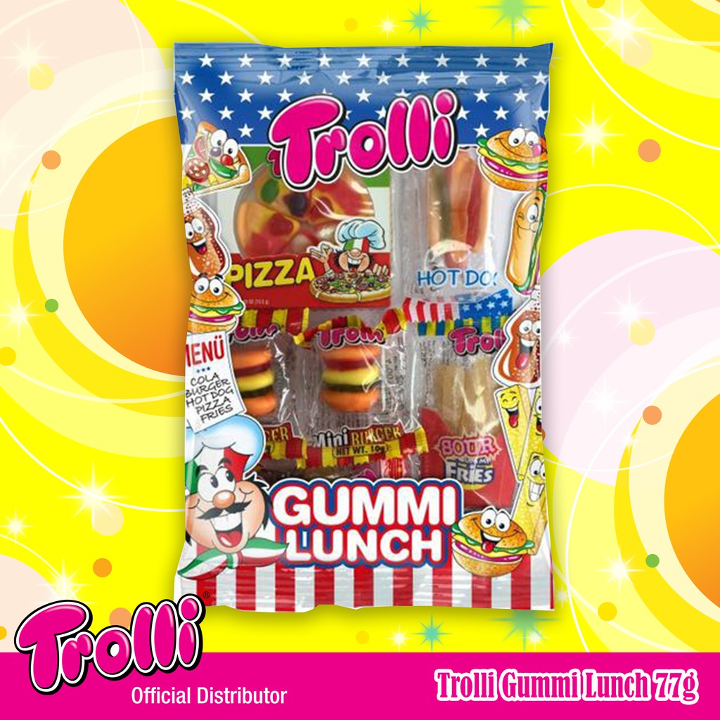Trolli Gummi Lunch 77g Shopee Philippines