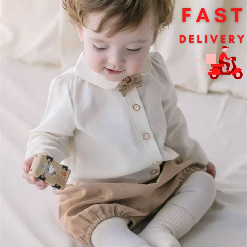 Baby Boy Elegant Christening Dedication Birthday Outfit (Gustav