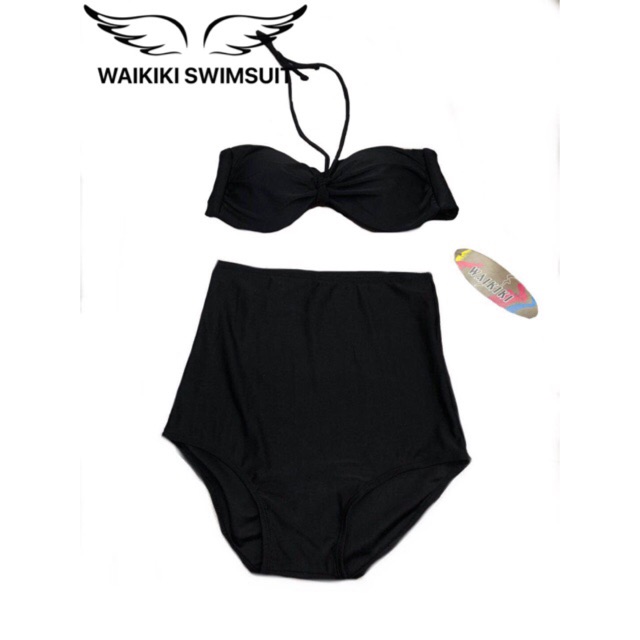 WAIKIKI SWIMSUIT 625 Highwaist Swimsuit TwoPiece Swimwear Sexy Bikini