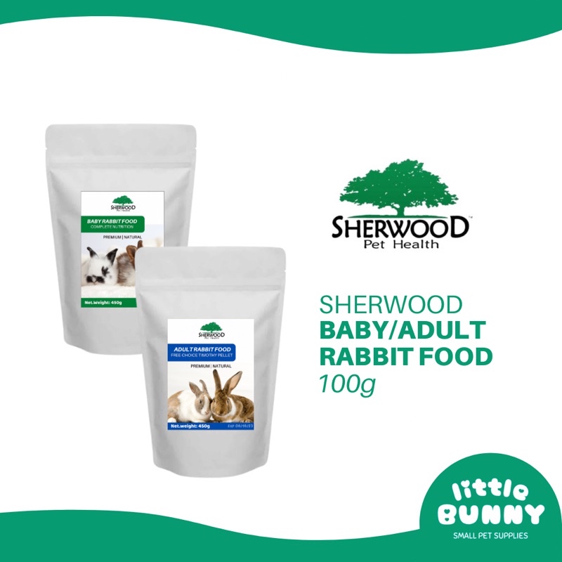 Sherwood Baby & Adult Rabbit Food Sample 100g repacked Shopee Philippines