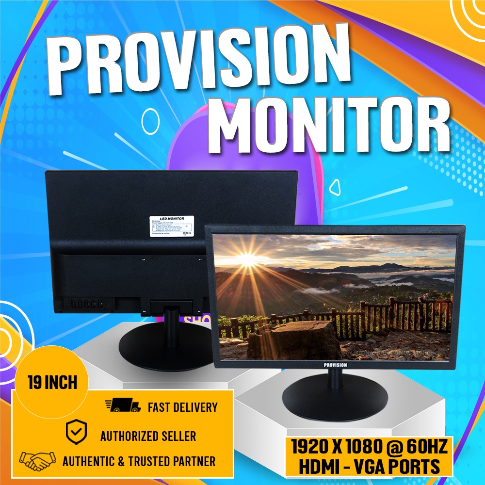 19 inch new computer monitor home office game HD eye protection LED LCD