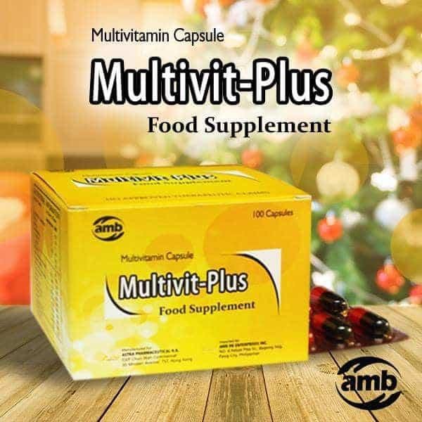 MultivitPlus 100 Capsules Multivitamins Food Supplement Shopee Philippines