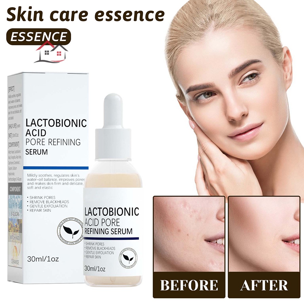 Lactobionic Acid Pore Refining Serum Shrink Pore Reduce Fine Lines