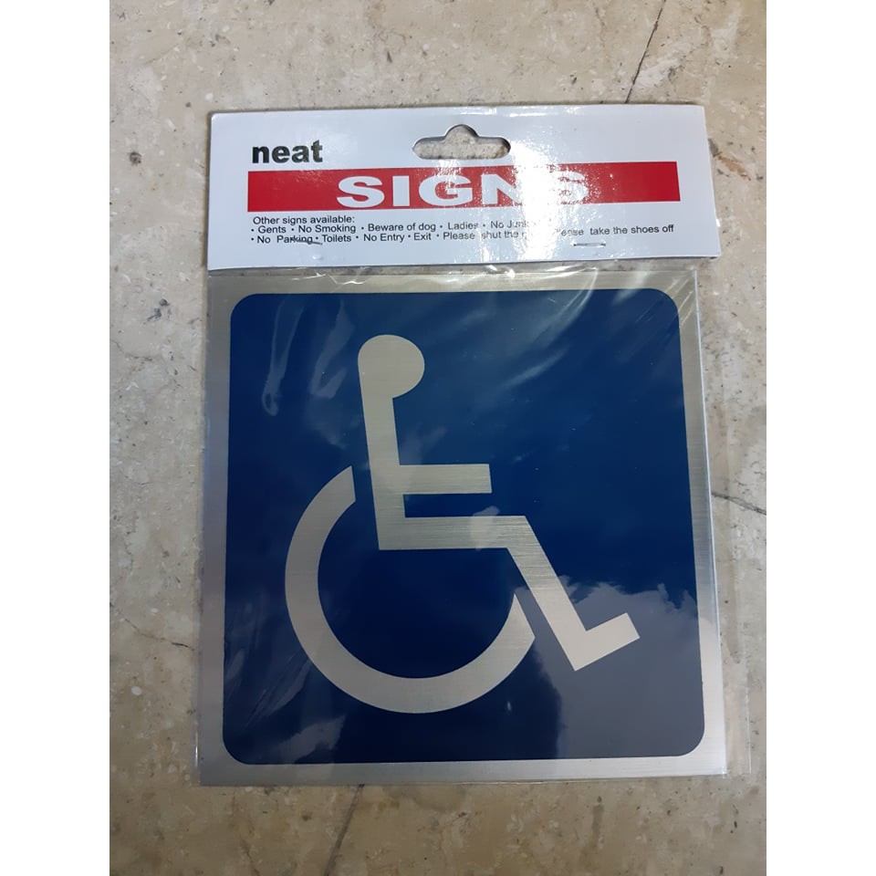 Bathroom Signage Male / Female / PWD Wheelchair Comfort Room Sign