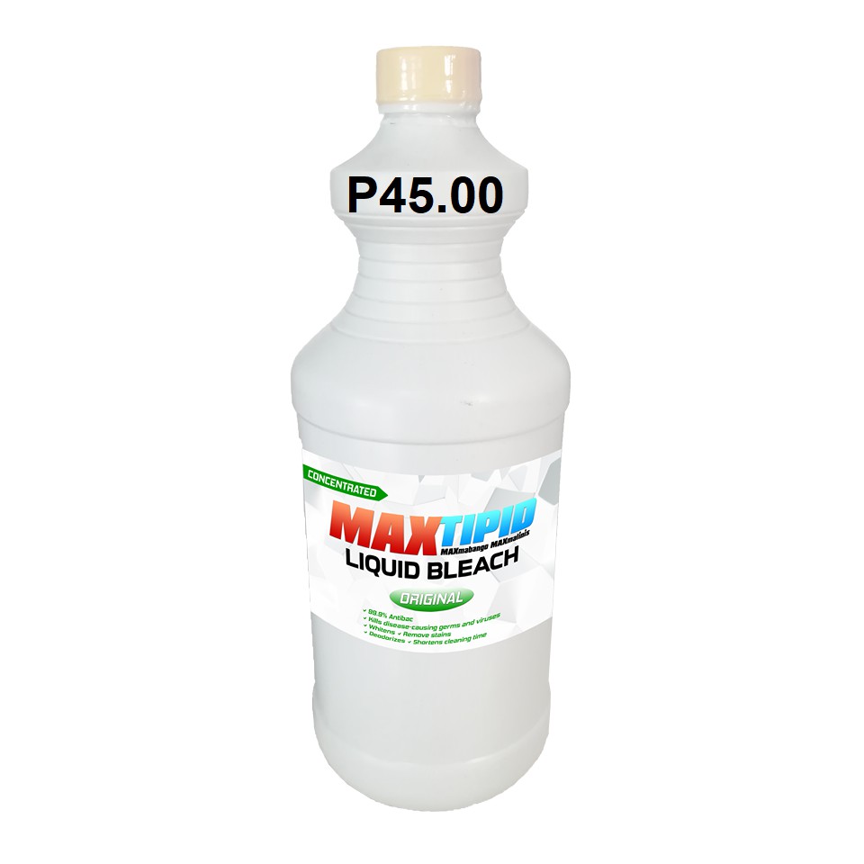 Bleach is a common chemical household product that consists of a dilute solution in water