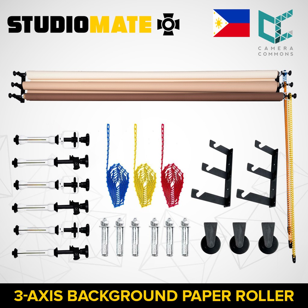STUDIOMATE SM10 3 Axis Background Roller for Photography Studio