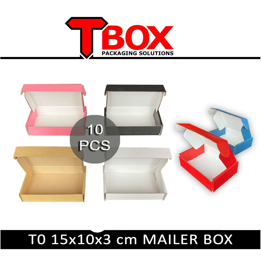 10 pcs T0 Carton box corrugated packaging Kraft Lowest price/ Brown