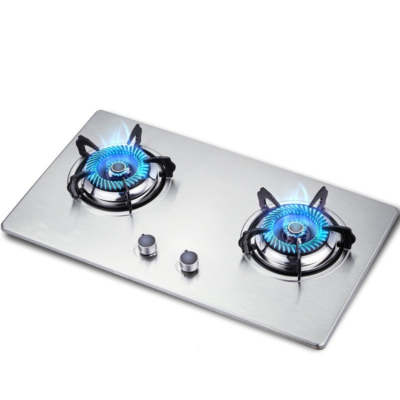 gas stove embedded natural gas liquefied gas stainless steel large gas