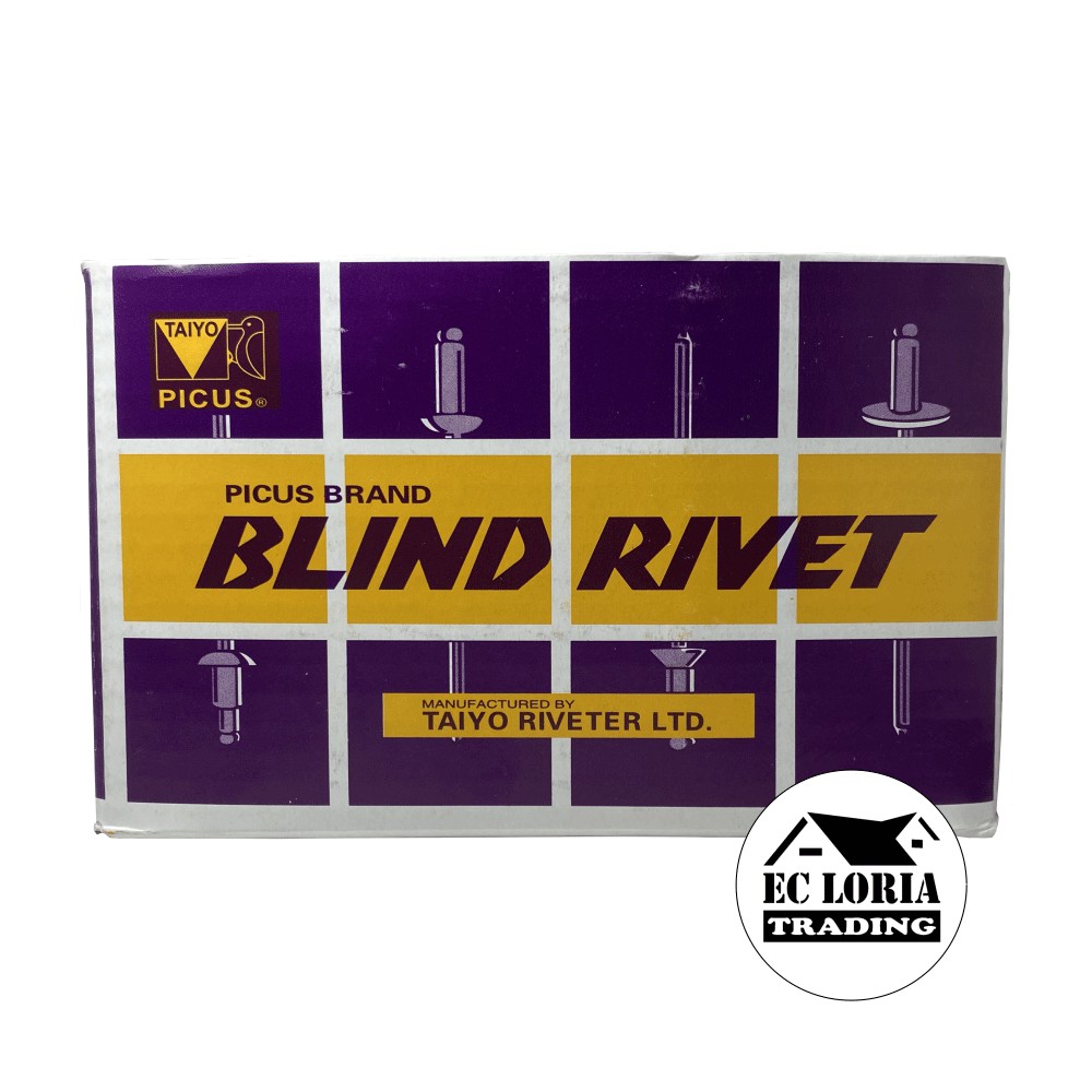 Picus Blind Rivet per Box (1/8" and 5/32") Shopee Philippines