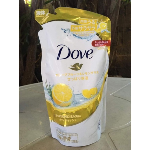 Dove Grapefruit and Lemongrass Bodywash 360g Shopee Philippines