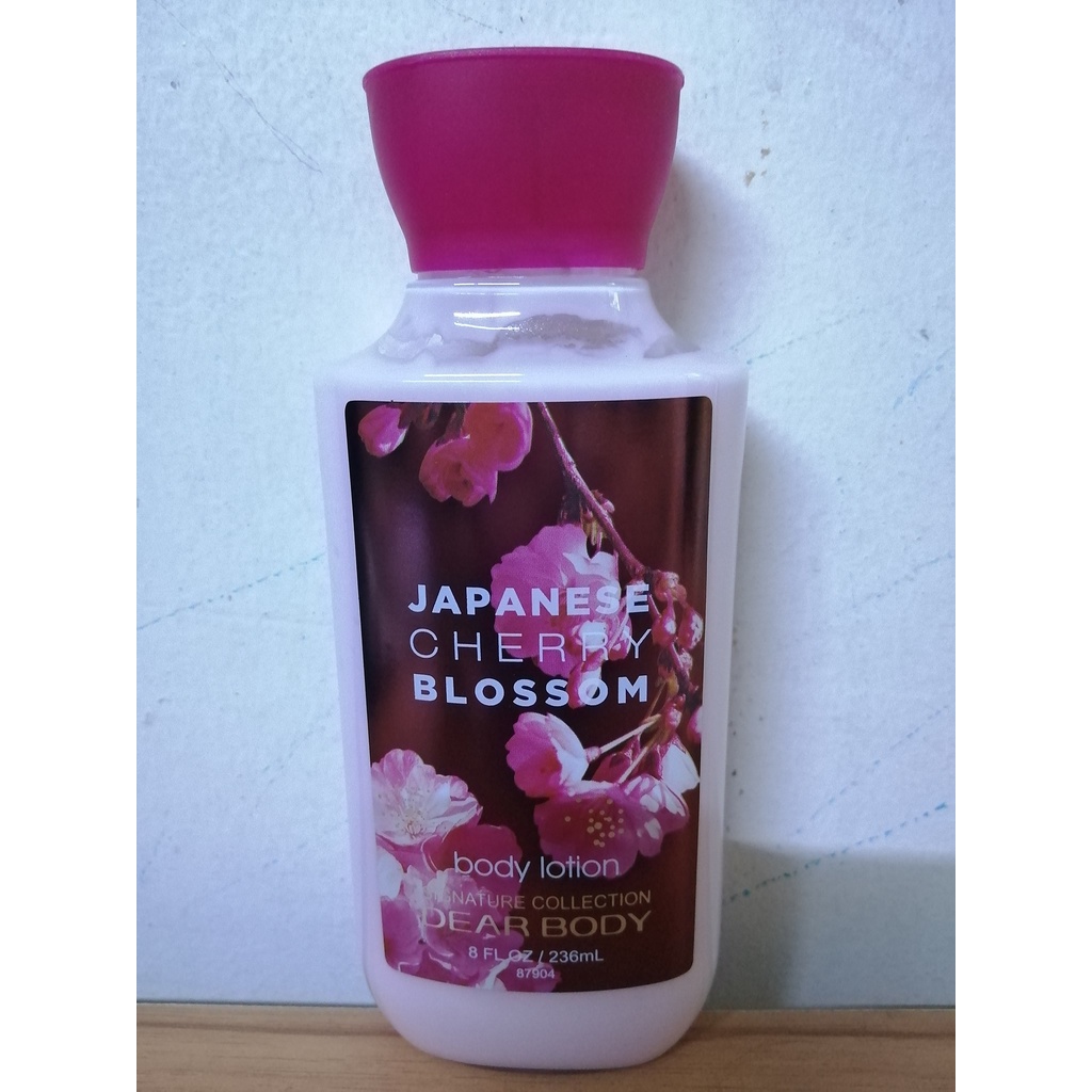 JAPANESE CHERRY BLOSSOM BODY LOTION 236ML Shopee Philippines