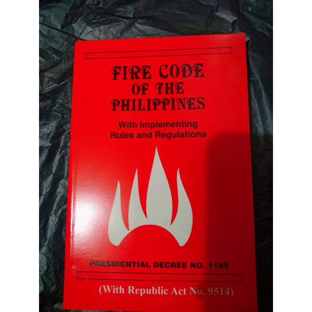 FIRE CODE OF THE PHILIPPINES Shopee Philippines