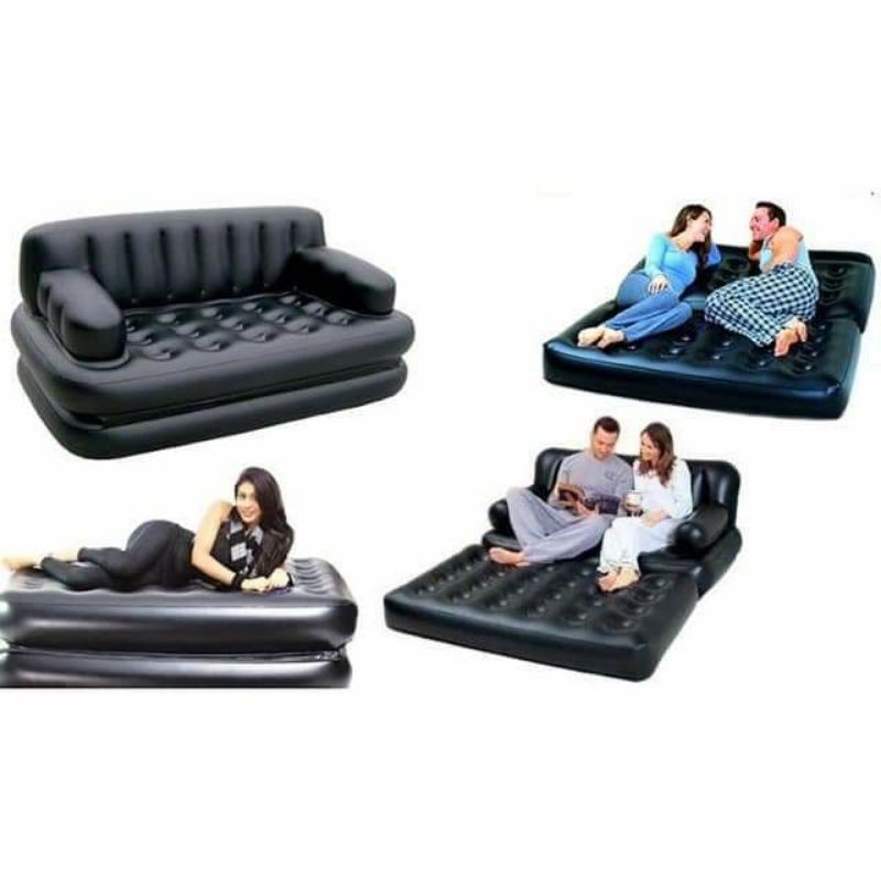 LZ Bestway 5 in 1 Inflatable Sofa Air Bed Couch Shopee Philippines