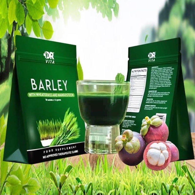 ORIGINAL DR. VITA BARLEY w/ Wheatgrass and Mangosteen Shopee Philippines