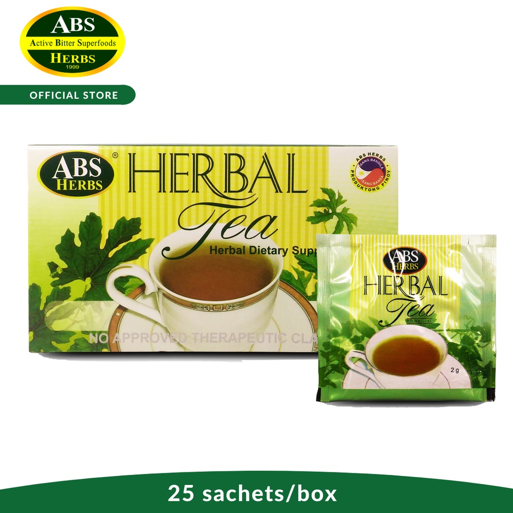 ABS Herbal Tea 2g/25 Sachets Shopee Philippines