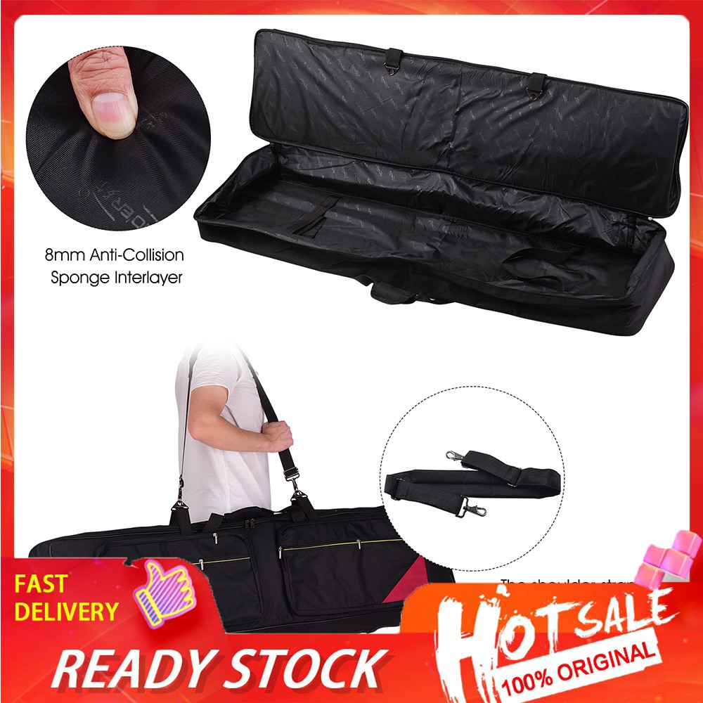 D&S ♪♪Professional Electric Piano Bag Portable Gig Bag with Durable