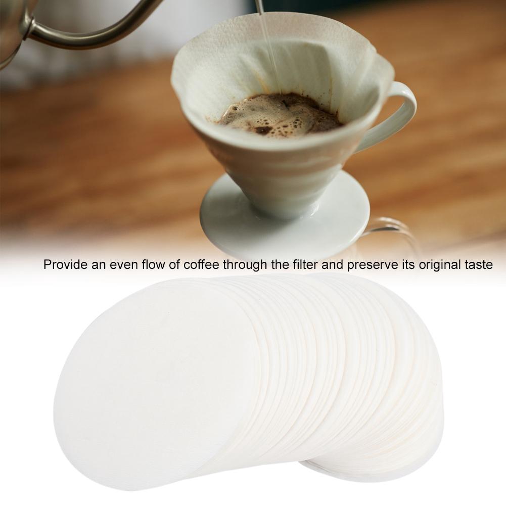 350PCS Coffee Filter Paper Coffee Maker Filters Strainers Shopee